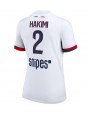 Billige Paris Saint-Germain Achraf Hakimi #2 Bortedrakt Dame 2025-26 Kortermet